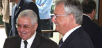 Septembre 2006. Le Président du Conseil de la Nation, M. Abdelkader Bensalah reçu par le Président du Conseil des états, M. Rolf Büttiker